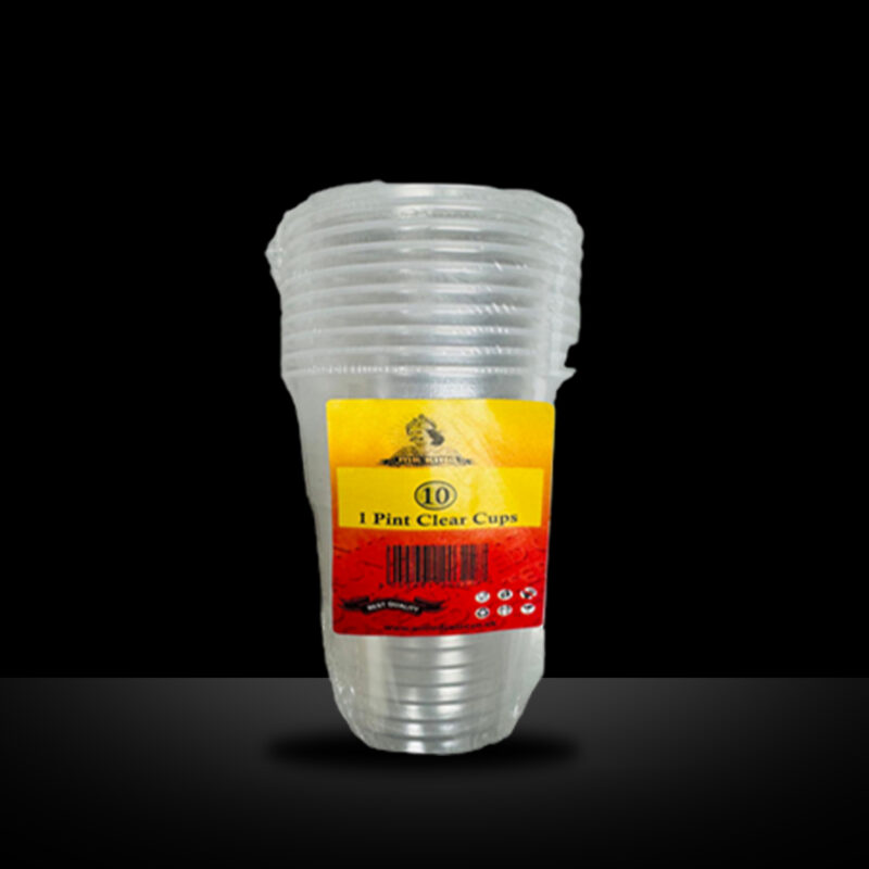 1 Pint Clear Cups