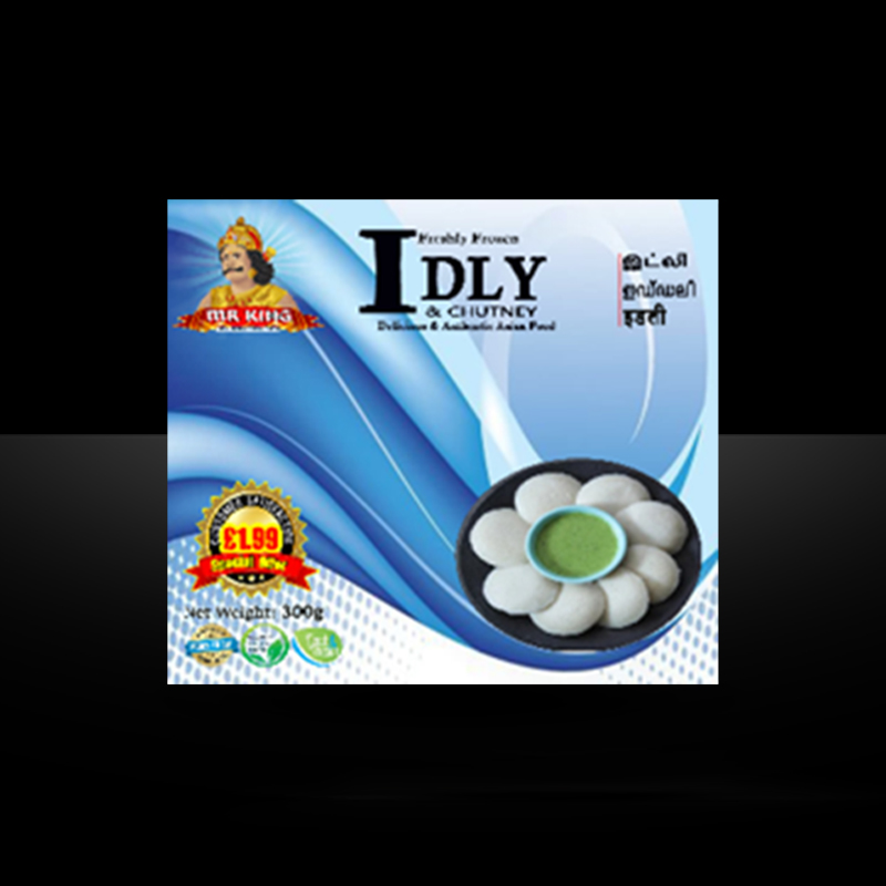 MR KING IDLI WITH CHUTNEY