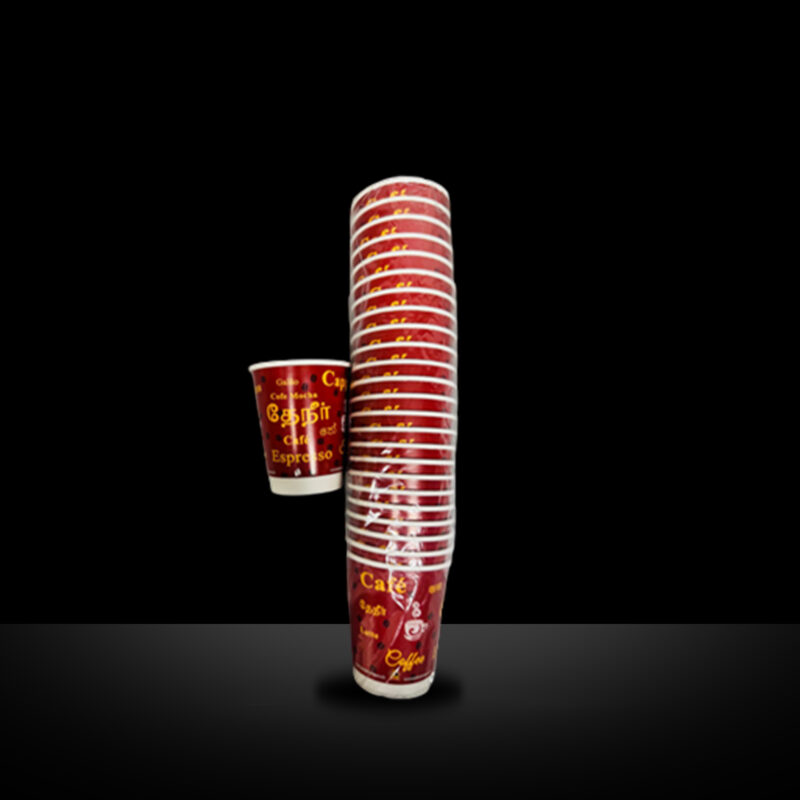 MR KING 8oz DOUBLE WALL PRINTED PAPER CUP