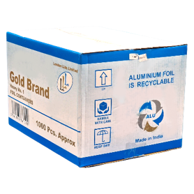 NO.1 FOIL CONTAINER (1000 PACK)