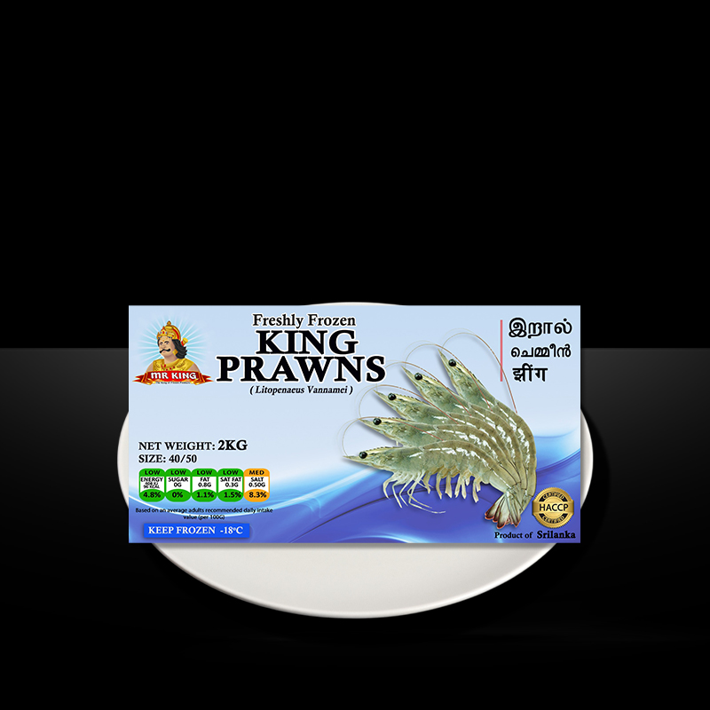 MR KING 40 -50 ECUADOR PRAWN H/O 2KG