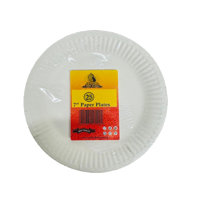MR KING 7" PAPER PLATE (25 PACK)
